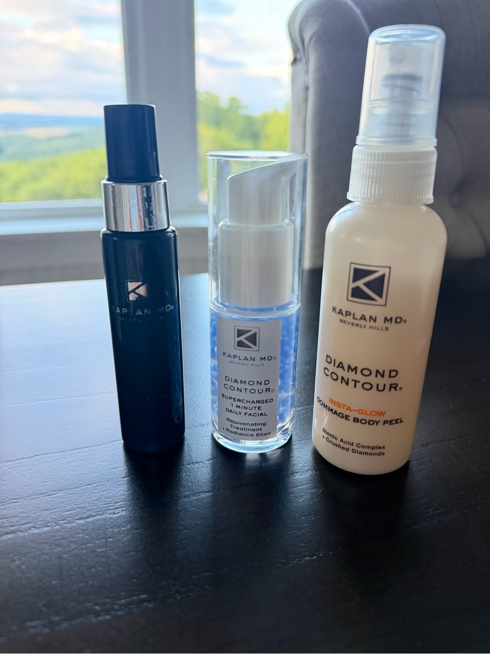 Kaplan Diamond Contour Skincare Trio - White, Blue & Cream